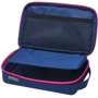 Пенал Herlitz 2Go Blue Pink с транспортиром в комплекте (50033355): Количество отделений 1