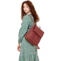 Жіночий рюкзак Sambag Loft MZN бордовий (22200005)