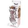 Анальная пробка с кристаллом BOSS of TOYS Boss Series - Jewellery Silver BUTT PLUG Black, BS6400074