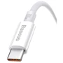Кабель Baseus USB Cable to USB-C Superior Series Fast Charging Data 100W 2m White (P10320102214-03): Длина 2 м