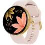 Смарт-часы Forever Forevive 5 SB-365 Gold + ремешок: Фитнес-функции Секундомер, Тонометр, Пульсоксиметр, Шагомер, Подсчет калорий, Пульсометр