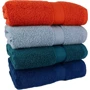 Полотенце Hobby Colorful_7 A Gri/Kiremit/K Yesil/Lacivert 500 г/м2 70x140 4 шт (8698499340596): Размер, см 70x140