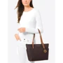 Женская сумка тоут Michael Kors JET SET ITEM EW TZ TOTE темно-коричневая (30S0GTTT1B252): Пол Женский
