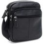 Чоловіча сумка через плече Keizer чорна (K10080bl-black)