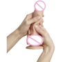 Реалистичный фаллоимитатор Strap-On-Me Sliding Skin Realistic Dildo Vanille - XXL