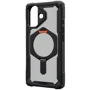 Чехол для iPhone Urban Armor Gear UAG Plasma XTE MagSafe Black/Pop Orange (114526114097) for iPhone 17