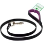 Поводок кожаный Lucky Pet 1x120 см черный (4820224217512)