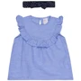 Блуза 6663608 H & M 80 см блакитна
