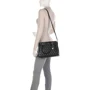 Женская сумка тоут Guess Wessex Triple Satchel черная (HWGN8379060-BLA): Пол Женский