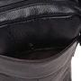 Мужская сумка планшет Borsa Leather черная (K18154-black): Материал Натуральная кожа