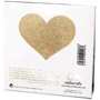 Украшение на соски Bijoux Indiscrets - Flash Heart Gold