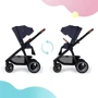 Универсальная коляска 2 в 1 Kinderkraft Everyday Denim (KSEVER00DEN2000) фото 8