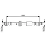 Тормозной шланг Bosch 1987481745 фото 1