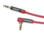2E аудіо (jack 3.5мм-M / jack 3.5мм-M) right angel, Coiled 1.8м, Red 2E-W9653RRD фото 1