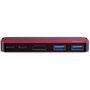 Адаптер Baseus Adapter USB-C to 2xUSB-C+2xUSB+HDMI Red (CAHUB-TD09): Интерфейс подключения USB-C
