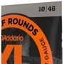 Струна для гітар Комплект струн D'addario EHR310 XL Half Rounds Regular Light (10-46): Призначення Для электрогитары