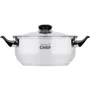 Каструля Bravo Chef 18 см 1.6 л (BC-2002-18): Матеріал корпусу Нержавеющая сталь