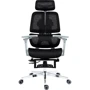 Кресло GT Racer B-2450 White/Black: Регулировки Высота спинки, Глубина сиденья, Высота сиденья, Угол наклона спинки, Высота подлокотников