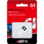 USB-флешка AddLink 64GB U30 Silver USB 2.0 (ad64GBU30S2): Объем памяти 64 GB