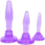 Набор анальных пробок Doc Johnson Williams Anal Trainer Kit, пурпурный