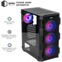 Корпус QUBE CORSAIR ARGB Black (CORSAIR_FMNU3): Типорозмір Midi-Tower