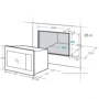 Встраиваемая микроволновая печь Midea MI10250GBX  фото 10