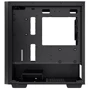 Корпус Deepcool Matrexx 40 Black (DP-MATX-MATREXX40): Материал передней панели пластик