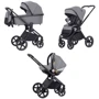 Коляска универсальная Carrello Ultimo 3 в 1 Smoke Grey (CRL-6517 Smoke Grey)