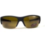 Спортивные очки Очки поляризационные BluWater Daytona-2 Polarized (brown) коричневые в черно-синей оправе (4ДЕЙТ2-Г50П): Категория светопропускания 4