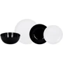 Столовий сервіз Luminarc DIWALI BLACK & WHITE 19 пр (P4360): Кількість персон 6