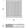 Imas 22-К 300х700 бік. подеколи: Тип радіатора панельний