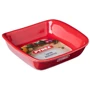 PYREX Supreme red квадрат 24х24см (SU24SR5): Крышка Нет