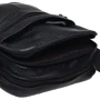 Мужская сумка планшет Borsa Leather черная (K11029-black): Застежка Молния