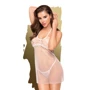 Эротический пеньюар и трусики Penthouse ALL YOURS (белый, S/M)