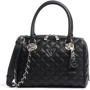 Женская сумка саквояж Guess Cessily Box Satchel черная (HWEV7679050-BLA)