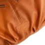 Женская сумка хобо Laskara коричневая (LK-10239-cognac): Тип ручки Длинная ручка, С двумя ручками