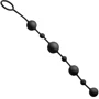 Анальная цепочка Greygasms Linger Silicone Anal Beads (черный)