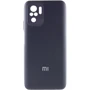 Чехол для телефонов Mobile Case Silicone Cover Shield Camera Midnight Blue for Xiaomi Redmi Note 10 / Note 10s