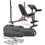 Скамья для жима и пресса Hop-Sport STRONG 116 кг HS-1095 (UT-10000698)