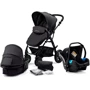 Универсальная коляска 3 в 1 Kinderkraft Moov Black (KKWMOOVBLK00NC)