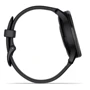 Смарт-годинник Garmin Vivomove Trend Slate Stainless Steel Bezel with Black Case and Silicone Band (010-02665-00): Особливості Беспроводная зарядка, Водонепроницаемые, Металлический корпус, Бесконтактная оплата