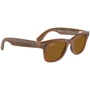 Смарт-окуляри Ray-Ban Meta Wayfarer Shiny Caramel Frame - Brown Lenses size L (RW4006 670683 53-22) фото 5