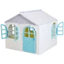 Игровой Домик со шторками Doloni Toys 02550/5 Бело-Бирюзовый: Цвет белый
