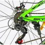 Велосипед спортивный Corso SkyLine 24" (SL- 24055): Тормоза дисковые механические