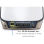 Маршрутизатор Wi-Fi Netgear Orbi RBK863S Tri-Band White 3-pack (RBK863S-100EUS): Интерфейс подключения (LAN-порт) 4x10/100/1000 Мбит/с