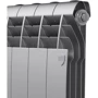 Радіатор із нижнім підключенням Royal Thermo PianoForte VD 500/Silver Satin -12 секцій: Тип радіатора Секционный