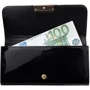 Женский кошелек Smith&Canova черный (FUL-28536-blkpatent): Формат кошелька Горизонтальный
