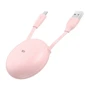 Кабель Baseus USB Cable to USB-C Lets Go Little Reunion One-Way Stretchable 2A 1m Pink (CATRN-24): Тип USB Cable - USB-C