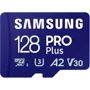 Карта памяти Samsung 128GB microSDXC Class 10 UHS-I U3 V30 A2 Pro Plus + adapter (MB-MD128SA/EU)