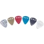 Медиатор Набор медиаторов DUNLOP 4670 TECKPICK ALUMINIUM CABINET: Форма медиатора Standard
